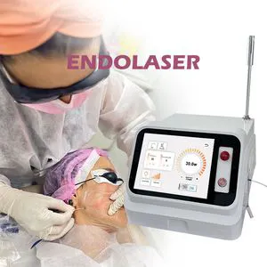 980nm Liposuction Facial Laser Endo Skin Tightening Lipolysis Papada Bodytight 1470nm Laser Fiberlift Medical Equipment