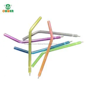 Ouwen Dental Equipment Disposable Air-Water Syringe Tip Oral 3-Way Spray Gun Tip