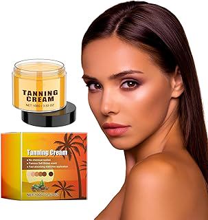 Tanning Cream Rapid Tanning Natural Comfort Bronzer Tan Non-Greasy Moisturizer