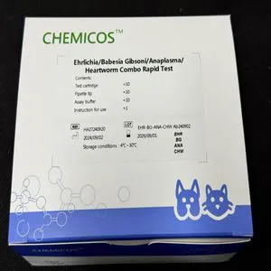 Dog Canine Ehrlichia/Lyme/Anaplasma/Heartworm Antibody Combo Rapid Test