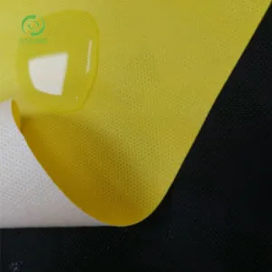 PE Film Laminated SMS Nonwoven Protective Gown Nonwoven Fabric for Medical Isolation Gowns Waterproof Coating