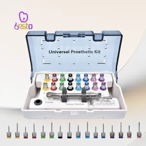 Dental Universal Implant Kit Torque Screwdrivers Wrench Dental Implant Restoration Tool Kit 15-70ncm