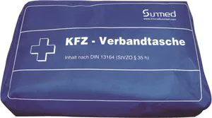 Nylon Bag Blue Pouch for First Aid Kit