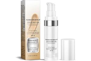 Flawless Colour Changing Foundation 30ML – Moisturizing & Long-Lasting Liquid Foundation with SPF 15, Full Coverage, Poreless & Waterproof, Natural Skin Tone Makeup for Face