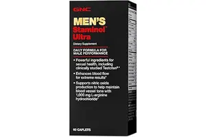 GNC Men's Staminol Ultra, 60 Caplets, Supports Sexual Health and Vitality