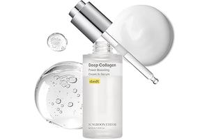 Deep Collagen Wrinkle Filler Serum | Volufiline + Collagen + Niacinamide | Firming, Wrinkle Care, Skin Elasticity | Stocking Stuffers for Women | Korean Skincare, 1.01 fl.oz