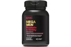 GNC Mega Men Prostate and Virility Multivitamin, Supports Optimal Sexual Health and Prostate Health, 90 Count