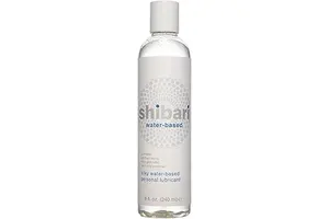 Shibari Premium Water-Based Lubricant, Personal Lube for Couples and Women, 8 Fl Oz (Pack of 1), Water-Based