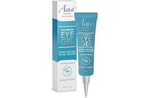 Puffy Eye GEL Instant results – Naturally rapid reduction eye gel, Eliminate Wrinkles, Puffiness and Bags – Hydrating Eye Gel w/Green Tea Extract by Aqua Mineral – 1 oz