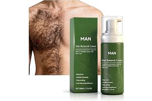Men’s & Women’s Hair Removal Cream, Hair Removal Spray for Face & Body, Natural Aloe Vera Formula Moisturizing & Nourishing for Smooth Skin
