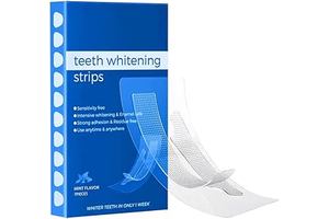 Teeth Whitening Strips, Mint Flavor, 7 Pieces, Sensitivity Free, Strong Adhesion