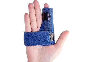 Finger Brace, Trigger Finger Splint for Index Middle Ring Pinky Finger Arthritis Pain, Tendon Injury, Broken Mallet Finger Stabilizer Supports for Dislocated Knuckle Immobilizer Wrap for