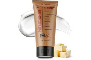 EELHOE Tallow Sunscreen SPF 50 - Grass-Fed Tallow, Zinc Oxide, Jojoba Oil & Beeswax – Non-Greasy, UVA/UVB Protection, Water & Sweat Resistant for Face & Body, 3oz