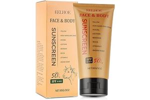 EELHOE Tallow Sunscreen SPF 50, Non-Nano Zinc & Grass-Fed Tallow Sunblock for Face & Body, Non-Greasy, Mineral-Based Water Resistant Balm, 3 oz