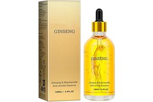 Ginseng & Niacinamide Anti-Wrinkle Facial Essence, 3.4 FL OZ, Moisturizing Serum