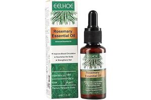 Rosemary Hair Essential Oil. 60ml., 1 Fl Oz (Pack of 1), White