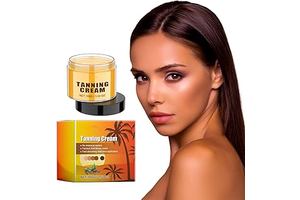 Tanning Cream Rapid Tanning Natural Comfort Bronzer Tan Non-Greasy Moisturizer