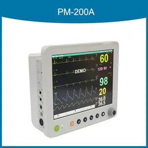 12.1-Inches Portable Multi Parameter Patient Monitor with ISO13485 in Stock