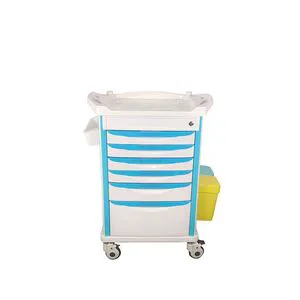 Durable Anesthesia Trolley with Drawers for Clinics