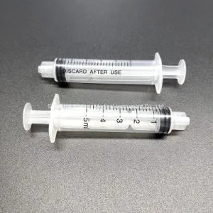 Disposable Plastic Irrigation Syringe for Dental