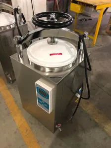 35L 50L 75L Vertical Pressure Steam Sterilizer, Laboratory Steam Autoclave