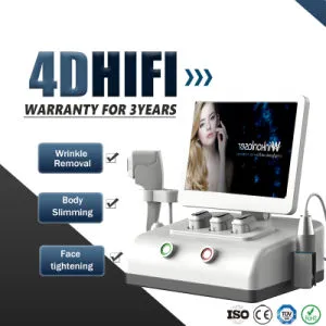 Hifu 4D Anti-Wrinkle Machine V Face Painless 360 Treatment Body Slimming Face Lifting 4D Hifu