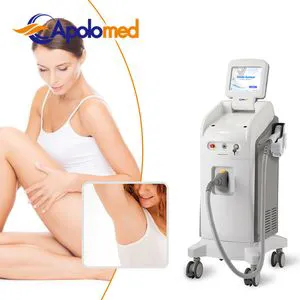 Apolomed Diode Laser Hair Removal Manufacturer Aesthetic Standard Vertical Triplewave Diode Laser Machine HS-819