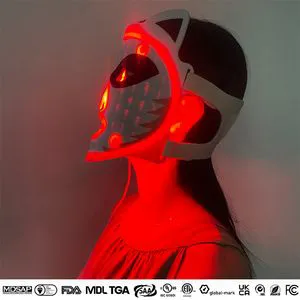 Home Use Mask LED Light Therapy Red Light LED Skin Mask Silicon Beauty Face LED Mask Infrared LED Light Therapy Mask