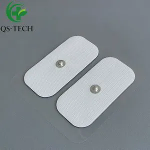Tens Unit Electrode Pad with Snap Button Adhesive Tens for Physical Therapy Equipment