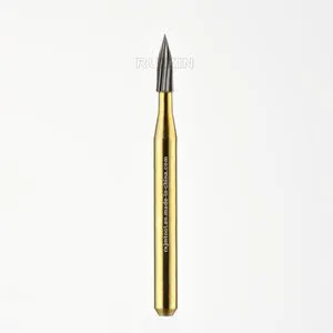 Factory Price Medical Drilling Instrument Friction Grip Needle Orthodontic Hard Alloy Drill FG-7903G with Gold Plated