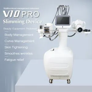 V10 PRO RF Skin Tighten Vacuum Roller Ultrasound Cavitation Slimming Machine