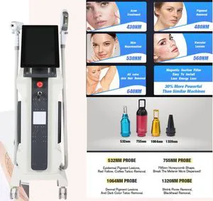 2 in 1 New Design IPL & YAG Laser Skin Care Pigment Removal Beauty Laser Machine