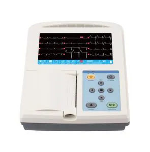 Discounted ECG-3e1 3 Channel 12 Lead Hospital Electrocardiogram Machine Digital EKG ECG Machine