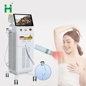Ice Diode Hair Removal Machine 755/808/1064nm Wavelengths Laser Diode Beauty Machine