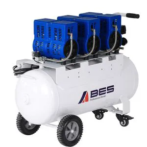 3.0HP 90L Oil-Free Dental Air Compressor for Busy Multi-Chair Practices