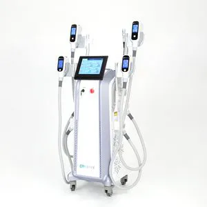Newest Fat Removal 4 Working Handles Body Slimming Cryolipolysis Cooling Weight Loss Machine Newest Lipo Cryo Slim Beauty Fat Freezing Machine with 4 Tips