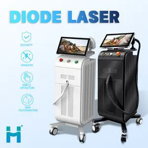 2024 Shandong Huamei Diode Laser Hair Removal Machine 808nm Diode Laser Machine Titanium