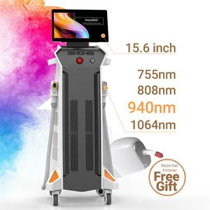 Diode Laser 3 Wavelengths 20Hz 755 808 1064 Hair Removal Laser Device