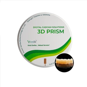 High Strength 98mm Zirconia Dental Block for Prothesis