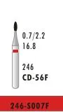 Fg High Quality Diamond Dental Burs for Clinic CD-56f/246-S007f