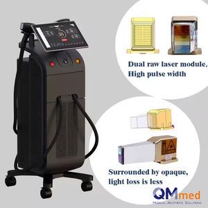 4 Wavelength Epilation Definitive Alexandrite Laser 808nm Ice Platinum Diode Hair Removal Machine Mquina Depilacin Titanium