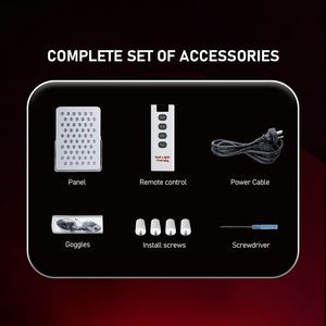 Compact Smart Red Light Therapy System for Pain Management