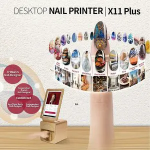 Automatic 3D Nail Art Printer Exclusive Nail Art Machine Digital Technology