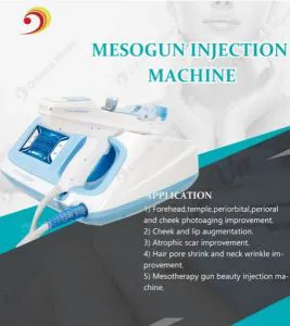 CE Approved Injection Meso Gun Needle Mesogun for Beauty Skin Rejuvenation Facial Lifting Wrinkle Removal Mesotherapy Gun Prp Mesogun Injector Meso Gun