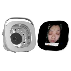 Portable Easy Carry Smart Skin Analyzer Mirror 9 Languages Facial Skin Detector Mini Skin Analyzer Device