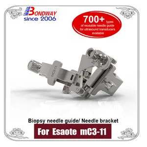 Esaotte Ultrasound Probe Mc3-11 Biopsy Needle Guide, Reusable Needle Bracket, Biopsy Needle Adapter Diagnostic Color Doppler Ultrasonic Transducer