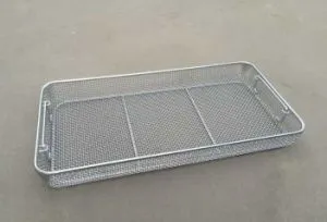 Stainless Steel Mesh Aluminum Perforated Sheet Medical Basket Sterilization Trays Endoscope Box