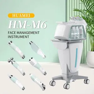Popular Korea Hydro Microdermabrasion Hm Facial Peeling Jet Peel Water Oxygen Machine Face Cleansing Machine