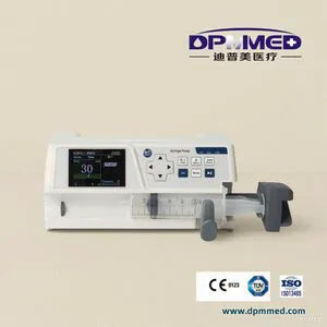 Veterinary Equipment Single Channel Mini Volumetric Syringe Infusion Pump Hospital Vet Medical OEM Medical Feeding Injection Pole Clamp Portable