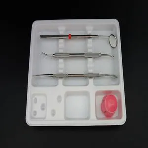 Disposable Dental Divided Tray/Plastic Factory Tray